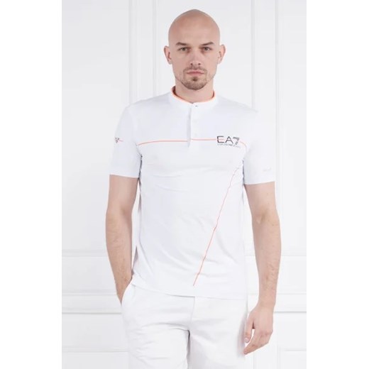 EA7 Polo | Regular Fit ze sklepu Gomez Fashion Store w kategorii T-shirty męskie - zdjęcie 172993683