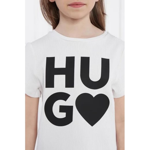 HUGO KIDS T-shirt | Regular Fit Hugo Kids 156 okazja Gomez Fashion Store