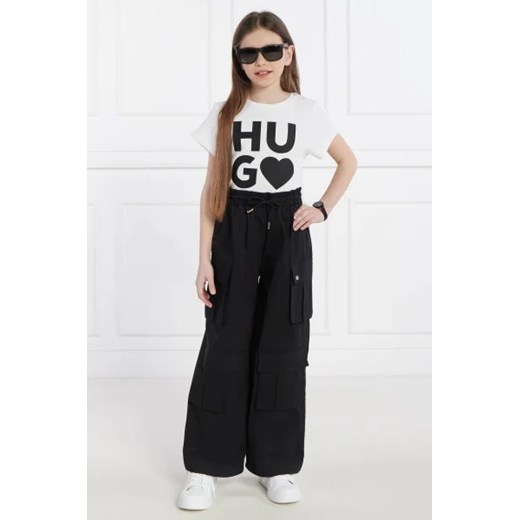 HUGO KIDS T-shirt | Regular Fit Hugo Kids 138 wyprzedaż Gomez Fashion Store