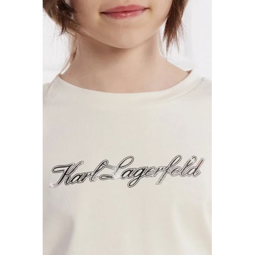 Karl Lagerfeld Kids T-shirt | Cropped Fit 156 wyprzedaż Gomez Fashion Store