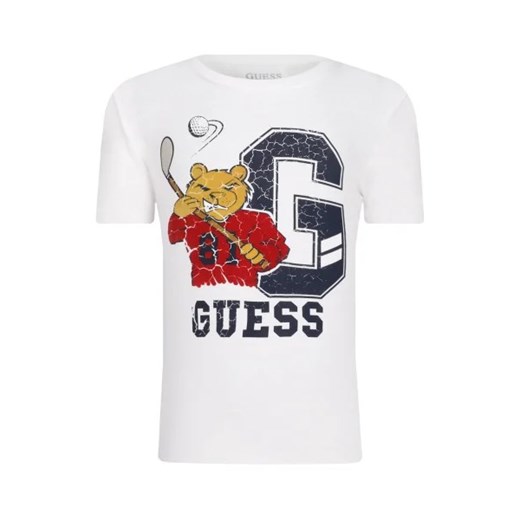 Guess T-shirt | Regular Fit ze sklepu Gomez Fashion Store w kategorii T-shirty chłopięce - zdjęcie 172994742