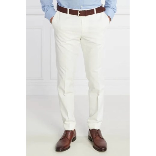 Oscar Jacobson Spodnie denz turn up | Slim Fit ze sklepu Gomez Fashion Store w kategorii Spodnie męskie - zdjęcie 172994944