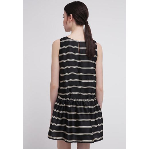 Glamorous Sukienka letnia black/white zalando krótkie