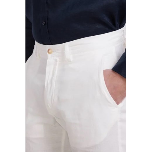 POLO RALPH LAUREN Lniane spodnie | Straight fit Polo Ralph Lauren 32/32 okazja Gomez Fashion Store