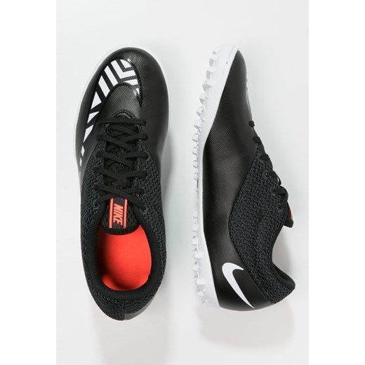 Nike Performance MERCURIAL PRO STREET TF Korki Turfy black/white/hot lava/anthracite zalando  bez wzorów/nadruków
