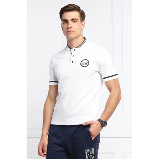 EA7 Polo | Regular Fit ze sklepu Gomez Fashion Store w kategorii T-shirty męskie - zdjęcie 172996221