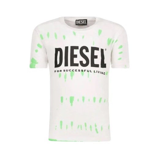 Diesel T-shirt TIFTY | Regular Fit ze sklepu Gomez Fashion Store w kategorii T-shirty chłopięce - zdjęcie 172996404