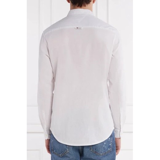 Tommy Jeans Koszula | Regular Fit | z dodatkiem lnu Tommy Jeans XL promocyjna cena Gomez Fashion Store
