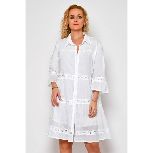 H.H.G. Sukienka w kolorze białym ze sklepu Limango Polska w kategorii Sukienki - zdjęcie 172999353