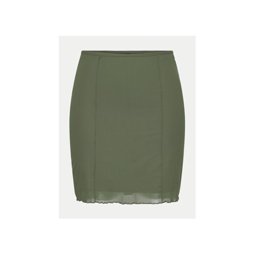 ONLY Spódnica mini 15315816 Zielony Regular Fit ze sklepu MODIVO w kategorii Spódnice - zdjęcie 172999534