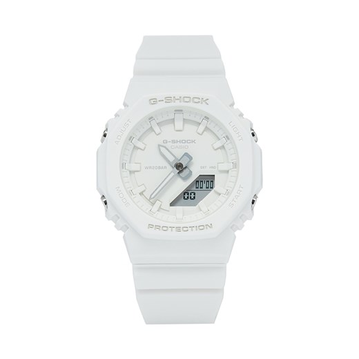 Zegarek G-Shock Time On Tone GMA-P2100-7AER Biały ze sklepu eobuwie.pl w kategorii Zegarki - zdjęcie 172999752