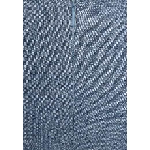 Name it EVIDA Sukienka jeansowa medium blue denim zalando  denim