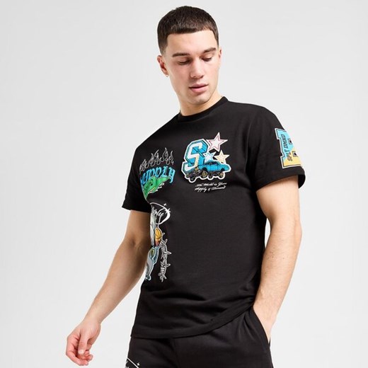 SUPPLY&amp;DEMAND T-SHIRT MONTANA TEE BLK ze sklepu JD Sports  w kategorii T-shirty męskie - zdjęcie 173000924