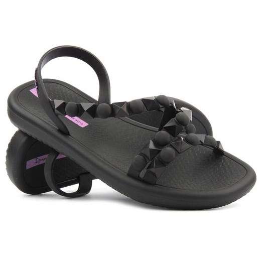 Wsuwane sandały damskie - Ipanema 27148, czarne ze sklepu ulubioneobuwie w kategorii Sandały damskie - zdjęcie 173001261