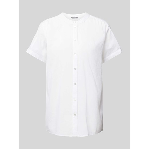 Bluzka koszulowa ze stójką ze sklepu Peek&Cloppenburg  w kategorii Koszule damskie - zdjęcie 173005102