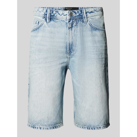 Szorty jeansowe o luźnym kroju z 5 kieszeniami ze sklepu Peek&Cloppenburg  w kategorii Spodenki męskie - zdjęcie 173005321