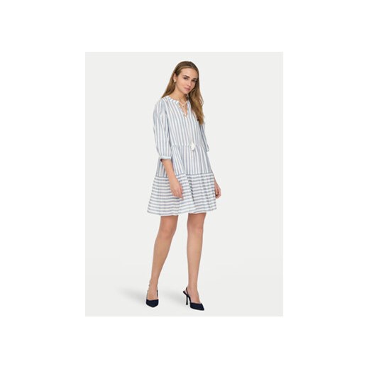 ONLY Sukienka letnia Kaya 15220521 Niebieski Regular Fit S wyprzedaż MODIVO