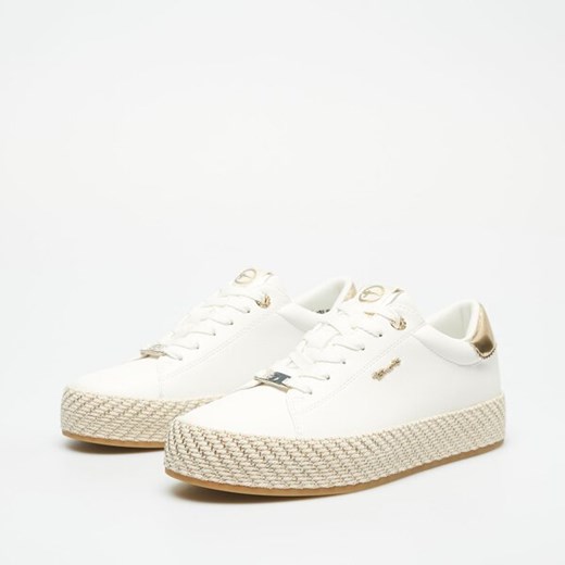 TAMARIS WHITE STRAW SNEAKERS Tamaris 38 Symbiosis