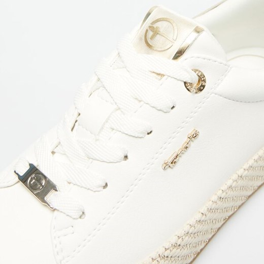 TAMARIS WHITE STRAW SNEAKERS Tamaris 40 Symbiosis