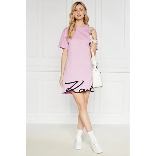 Karl Lagerfeld Sukienka karl signature hem dress Karl Lagerfeld XL Gomez Fashion Store