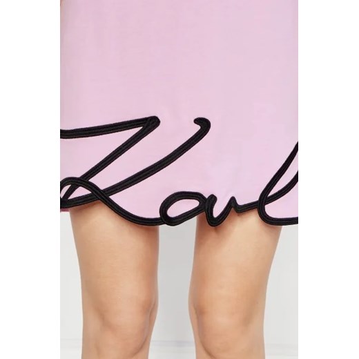 Karl Lagerfeld Sukienka karl signature hem dress Karl Lagerfeld S Gomez Fashion Store