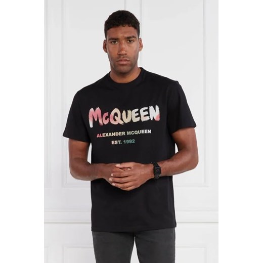 Alexander McQueen T-shirt | Regular Fit ze sklepu Gomez Fashion Store w kategorii T-shirty męskie - zdjęcie 173010073