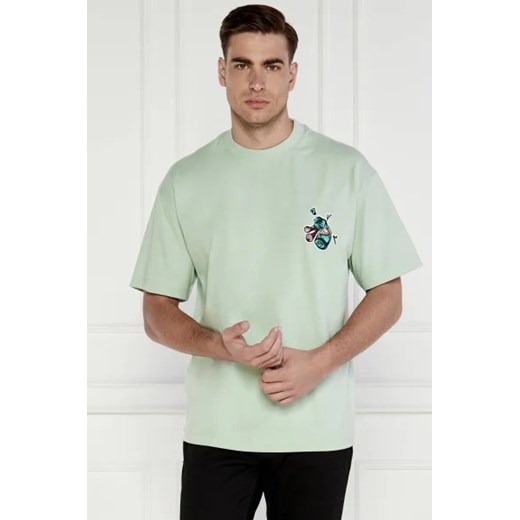 HUGO T-shirt Dimonade | Relaxed fit | stretch ze sklepu Gomez Fashion Store w kategorii T-shirty męskie - zdjęcie 173010081