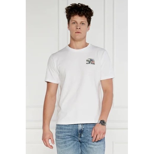 Pepe Jeans London T-shirt | Regular Fit ze sklepu Gomez Fashion Store w kategorii T-shirty męskie - zdjęcie 173010280