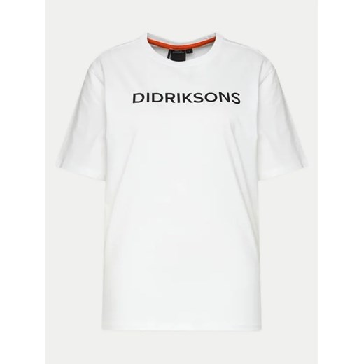 Didriksons T-Shirt Harald 505551 Biały Regular Fit Didriksons S MODIVO