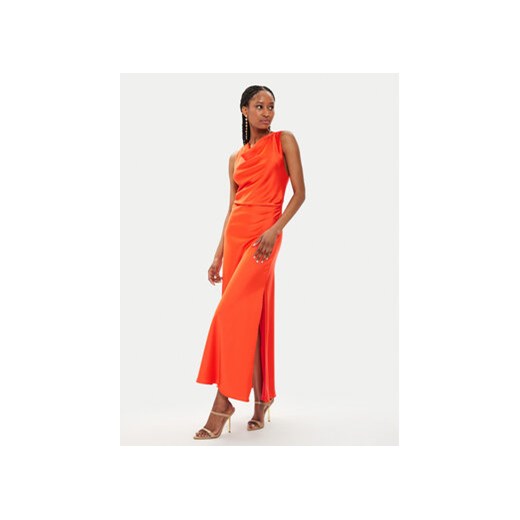 Imperial Sukienka koktajlowa AEQJHBA Pomarańczowy Slim Fit ze sklepu MODIVO w kategorii Sukienki - zdjęcie 173010801