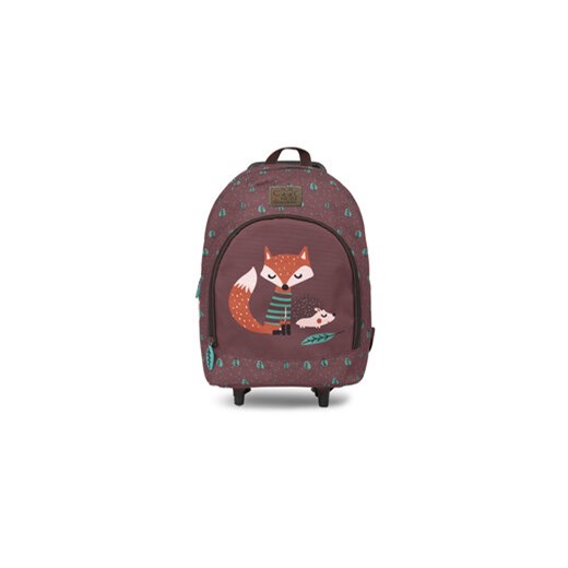 Perletti Plecak 13303 Bordowy ze sklepu MODIVO w kategorii Plecaki dla dzieci - zdjęcie 173010804