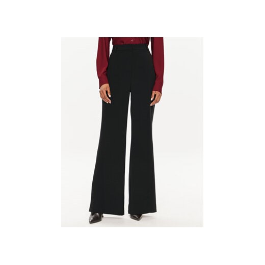 Calvin Klein Spodnie materiałowe K20K207155 Czarny Wide Leg ze sklepu MODIVO w kategorii Spodnie damskie - zdjęcie 173010921