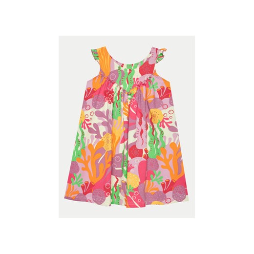 Coccodrillo Sukienka letnia WC4129301OWK Kolorowy Regular Fit ze sklepu MODIVO w kategorii Sukienki dziewczęce - zdjęcie 173010981