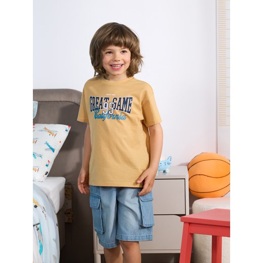 Sinsay - Szorty cargo - niebieski Sinsay 128 Sinsay