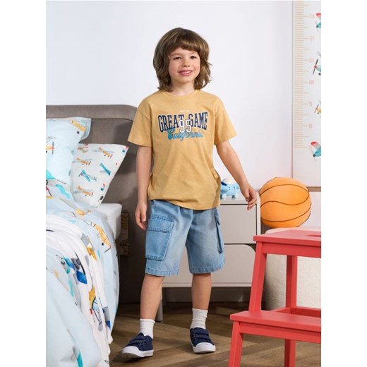 Sinsay - Szorty cargo - niebieski Sinsay 116 Sinsay