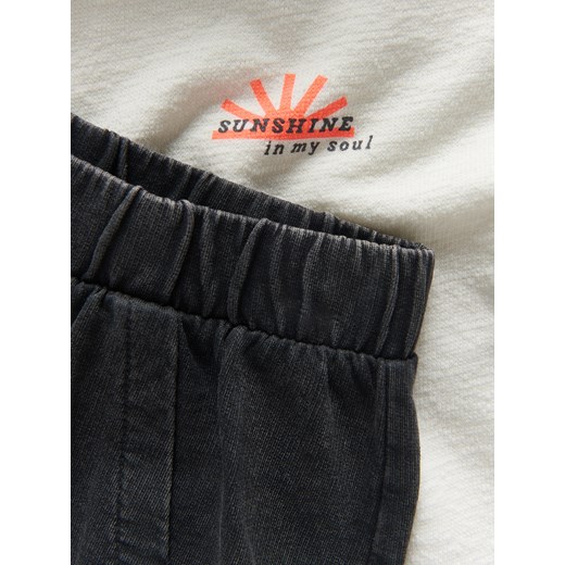 Reserved - Dzianinowy komplet - złamana biel Reserved 92 (1 Reserved