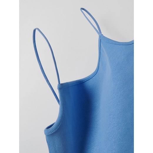 Reserved - Crop top - niebieski Reserved S Reserved