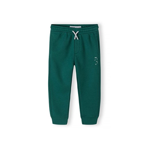 Zielone dresowe spodnie regular chłopięce Minoti 110/116 5.10.15