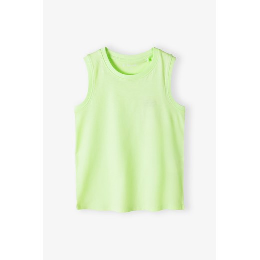 Koszulka bez rękawów - zielona - 5.10.15. ze sklepu 5.10.15 w kategorii Bluzki dziewczęce - zdjęcie 173013363