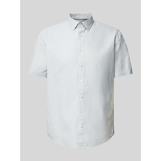 Koszula biznesowa o kroju casual fit z listwą guzikową ze sklepu Peek&Cloppenburg  w kategorii Koszule męskie - zdjęcie 173015640