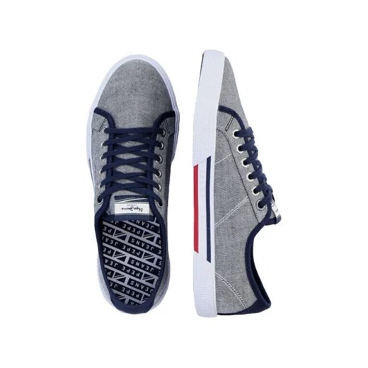 Pepe Jeans London Tenisówki BRADY 44 okazyjna cena Gomez Fashion Store