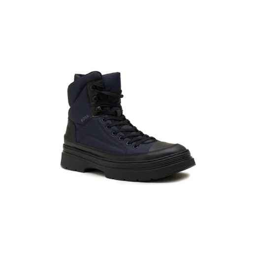 BOSS BLACK Trapery Eloy | z dodatkiem wełny ze sklepu Gomez Fashion Store w kategorii Buty zimowe męskie - zdjęcie 173015923