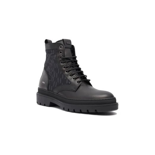 Karl Lagerfeld Skórzane buty OUTLAND ze sklepu Gomez Fashion Store w kategorii Buty zimowe męskie - zdjęcie 173016150