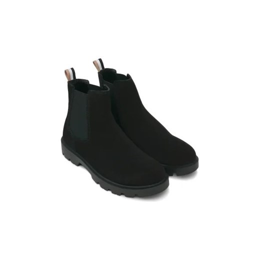 BOSS BLACK Skórzane sztyblety Adley 44 Gomez Fashion Store wyprzedaż