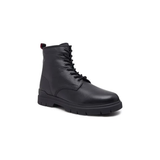 HUGO Skórzane buty Ryan ze sklepu Gomez Fashion Store w kategorii Buty zimowe męskie - zdjęcie 173016382