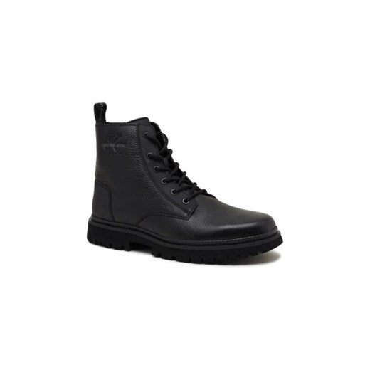 CALVIN KLEIN JEANS Skórzane buty ze sklepu Gomez Fashion Store w kategorii Buty zimowe męskie - zdjęcie 173016452