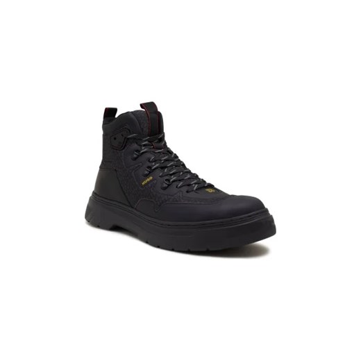 HUGO Trapery Urian | z dodatkiem skóry 42 okazyjna cena Gomez Fashion Store