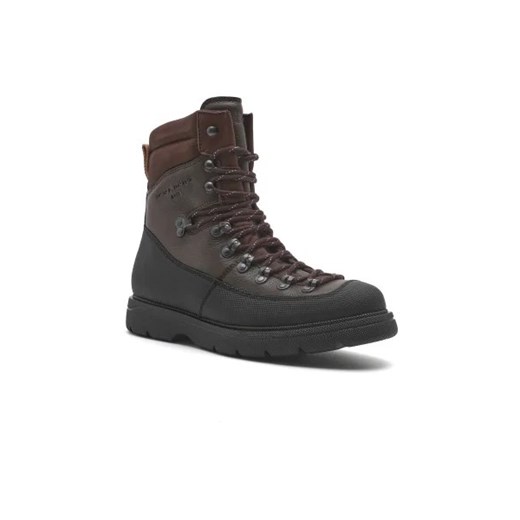 BOSS BLACK Skórzane buty trekkingowe Jacob_Boot_grrb ze sklepu Gomez Fashion Store w kategorii Buty trekkingowe męskie - zdjęcie 173016741