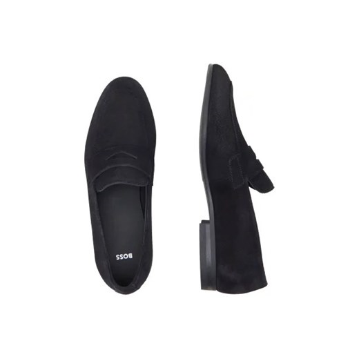 BOSS BLACK Skórzane loafersy Gavrie_Loaf_sd 45 okazja Gomez Fashion Store