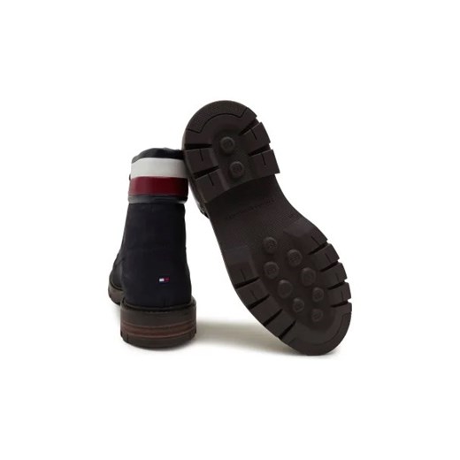 Tommy Hilfiger Skórzane trapery CORPORATE HILFIGER NUBUCK Tommy Hilfiger 44 promocja Gomez Fashion Store
